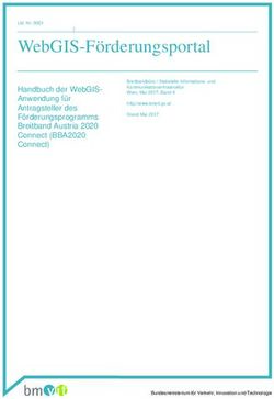 WebGIS-Förderungsportal - FFG