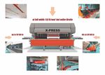 X-PRESS Cross laminated timber Press Brettsperrholzpresse - INNOVATIVE POWERFUL DURABLE - Ledinek