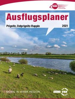 Ausflugsplaner 2021 Prignitz, Ostprignitz-Ruppin - MOBIL IN IHRER REGION - Hanseatische Eisenbahn