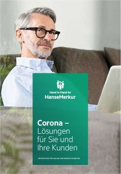 Corona - L&ouml;sungen f&uuml;r Sie und Ihre Kunden
