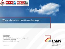 Winterdienst und Wettervorhersage! - Christian Pehsl Meteorologe Zentralanstalt f&uuml;r Meteorologie und Geodynamik Kundenservice Steiermark ...