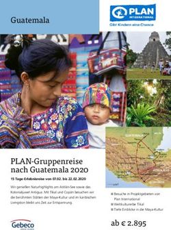Guatemala - PLAN-Gruppenreise nach Guatemala 2020