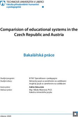 Comparision of educational systems in the Czech Republic and Austria Bakalá ská práce - DSpace TUL