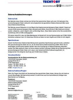 Datenschutzbestimmungen - Datenschutz - Techtory