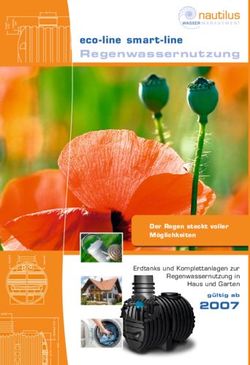 Regenwassernutzung eco-line smart-line 2007 - Text