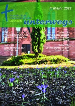 Fr&uuml;hjahr 2022 Seite 5: Verabschiedung von Diakon Thomas Pilz - Evangelische Kirchengemeinde Ladenburg