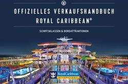 OFFIZIELLES VERKAUFSHANDBUCH ROYAL CARIBBEAN - SCHIFFSKLASSEN & BORDATTRAKTIONEN - rccl.com