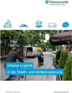 Urbane Logistik in der Stadt- und Verkehrsplanung