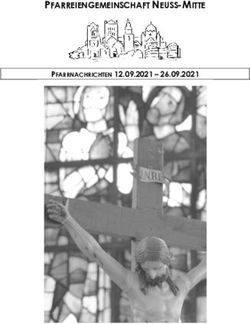 PFARREIENGEMEINSCHAFT NEUSS-MITTE - PFARREIENGEMEINSCHAFT ...