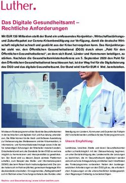 Das Digitale Gesundheitsamt - Rechtliche Anforderungen