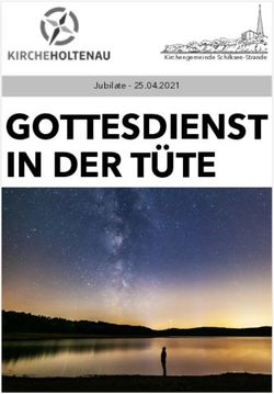 GOTTESDIENST IN DER T&Uuml;TE - Jubilate - 25.04.2021 Kirchengemeinde Schilksee-Strande - Nordkanalregion