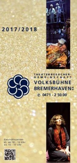 BREMERHAVEN 0471 2 50 00 - Volksbühne Bremerhaven eV