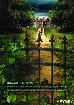 Hardcover Fr&uuml;hjahr 2019 - Verlagsgruppe Random ...