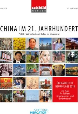 CHINA IM 21. JAHRHUNDERT - &Uuml;BERARBEITETE NEUAUFLAGE 2018 - Politik, Wirtschaft und Kultur im Unterricht - Zeitbild