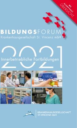 Innerbetriebliche Fortbildungen - Krankenhausgesellschaft St. Vincenz mbH - St. Vincenz-Krankenhaus ...