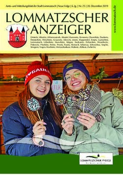 LOMMATZSCHER ANZEIGER - Stadt Lommatzsch