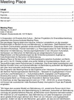 Meeting Place Inhalt - Kubinaut