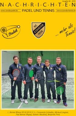 PADEL UND TENNIS - SC Condor Tennis