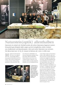 Naturstein(optik) allenthalben - MCR Stein