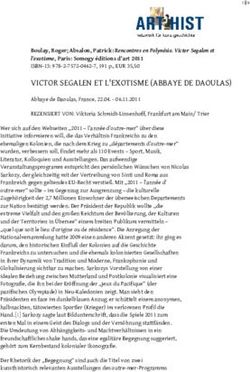 VICTOR SEGALEN ET L'EXOTISME (ABBAYE DE DAOULAS) - ArtHist.net