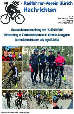 Nachrichten Radfahrer-Verein Z&uuml;rich - Radfahrer-Verein Z&uuml;rich