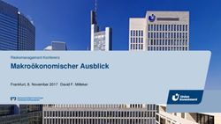 Makroökonomischer Ausblick - Risikomanagement Konferenz Frankfurt, 8. November 2017 David F. Milleker - Union Investment Institutional ...