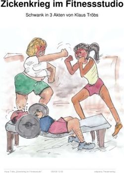 Zickenkrieg im Fitnessstudio - Schwank in 3 Akten von Klaus Tröbs