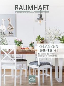 RAUMHAFT - So kommt der Fr&uuml;hling in die eigenen vier W&auml;nde - IG Immobilien