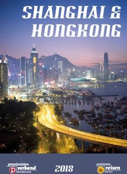 SHANGHAI & HONGKONG - Seniorenreisen