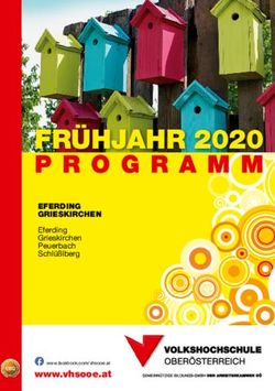 Fr&uuml;hjahr 2020 EFERDING GRIESKIRCHEN - www.vhsooe.at - VHS O&Ouml;