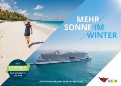 MEHR SONNE IM WINTER - clubschiff-profis.de