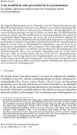 Vom staatlichen zum privatisierten Keynesianismus - Brigitte Young - Nomos ...