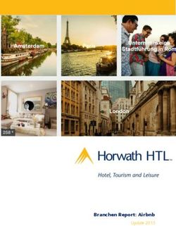 Branchen Report: Airbnb - Update 2015