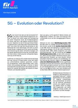 5G - Evolution oder Revolution? - FIR an der RWTH Aachen