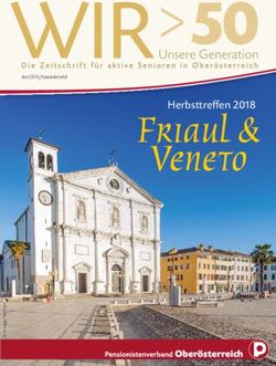 WIR 50 Friaul & Veneto - Unsere Generation - PVOOE