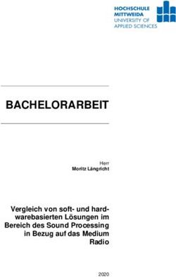 BACHELORARBEIT - Vergleich von soft- und hard-warebasierten L&ouml;sungen im Bereich des Sound Processing in Bezug auf das Medium Radio - Publication ...