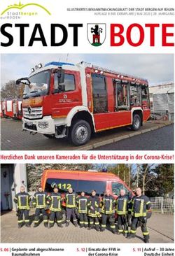 Herzlichen Dank unseren Kameraden f&uuml;r die Unterst&uuml;tzung in der Corona-Krise! - Stadt Bergen auf R&uuml;gen