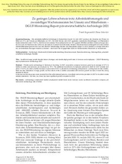 Zu geringes Lohnwachstum trotz Arbeitskr&auml;ftemangels und zweistelliger Wachstumsraten bei Umsatz und Mitarbeitern - DGUF-Monitoring-Report ...