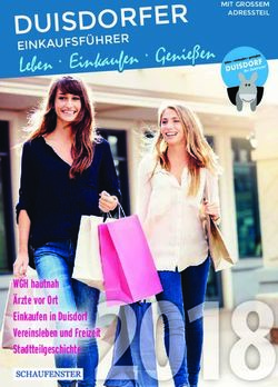 DUISDORFER Leben Einkaufen Genießen - und Gewerbegemeinschaft ...