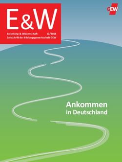 Ankommen in Deutschland - Erziehung & Wissenschaft 12/2018 - GEW