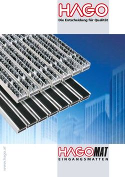 Die Entscheidung für Qualität - Hago Bautechnik GmbH