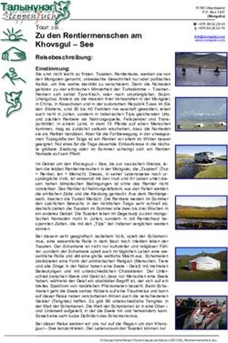 Zu den Rentiermenschen am Khovsgul - See