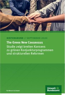 The Green New Consensus - Studie zeigt breiten Konsens zu gr&uuml;nen Konjunkturprogrammen und strukturellen Reformen - Umweltbundesamt