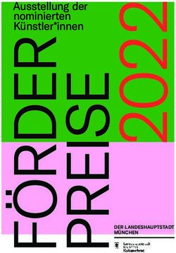 Ausstellung der nominierten K&uuml;nstler*innen - DER LANDESHAUPTSTADT M&Uuml;NCHEN - Lothringer 13