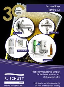Innovations SIMPLEX - Probenahmesysteme Simplex f&uuml;r die Lebensmittel- und Getr&auml;nkeindustrie - Rolf Sch&uuml;tt GmbH