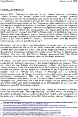 Flüchtlinge im Mittelmeer