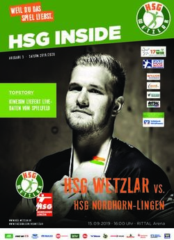 HSG WETZLAR VS. HSG Nordhorn-Lingen - Kinexon liefert Live-daten vom Spielfeld