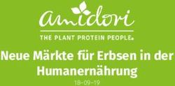 Neue M&auml;rkte f&uuml;r Erbsen in der Humanern&auml;hrung 18-09-19 - UFOP