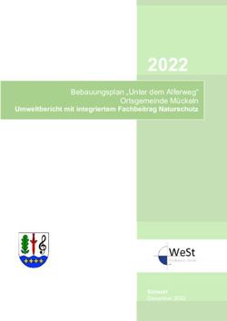 2022 Bebauungsplan "Unter dem Alferweg" Ortsgemeinde M&uuml;ckeln - Umweltbericht mit integriertem Fachbeitrag Naturschutz