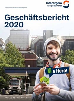 Gesch&auml;ftsbericht 2020 - Gemeinsam f&uuml;r ein lebenswertes Bielefeld - Mit der App "BIE a Hero!" B&auml;ume pflanzen - Interargem GmbH